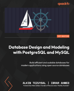Cover of Database Design and Modeling with PostgreSQL and MySQL